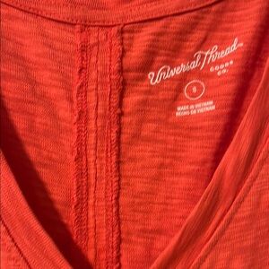 Universal Thread coral V-Neck dress